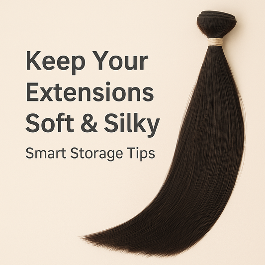 How to Store Hair Extensions the Right Way – Keep Them Soft, Silky, and Tangle-Free