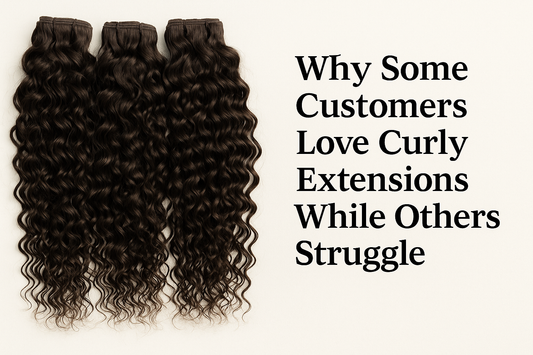 Why Do Some Customers Love Curly Extensions While Others Struggle?