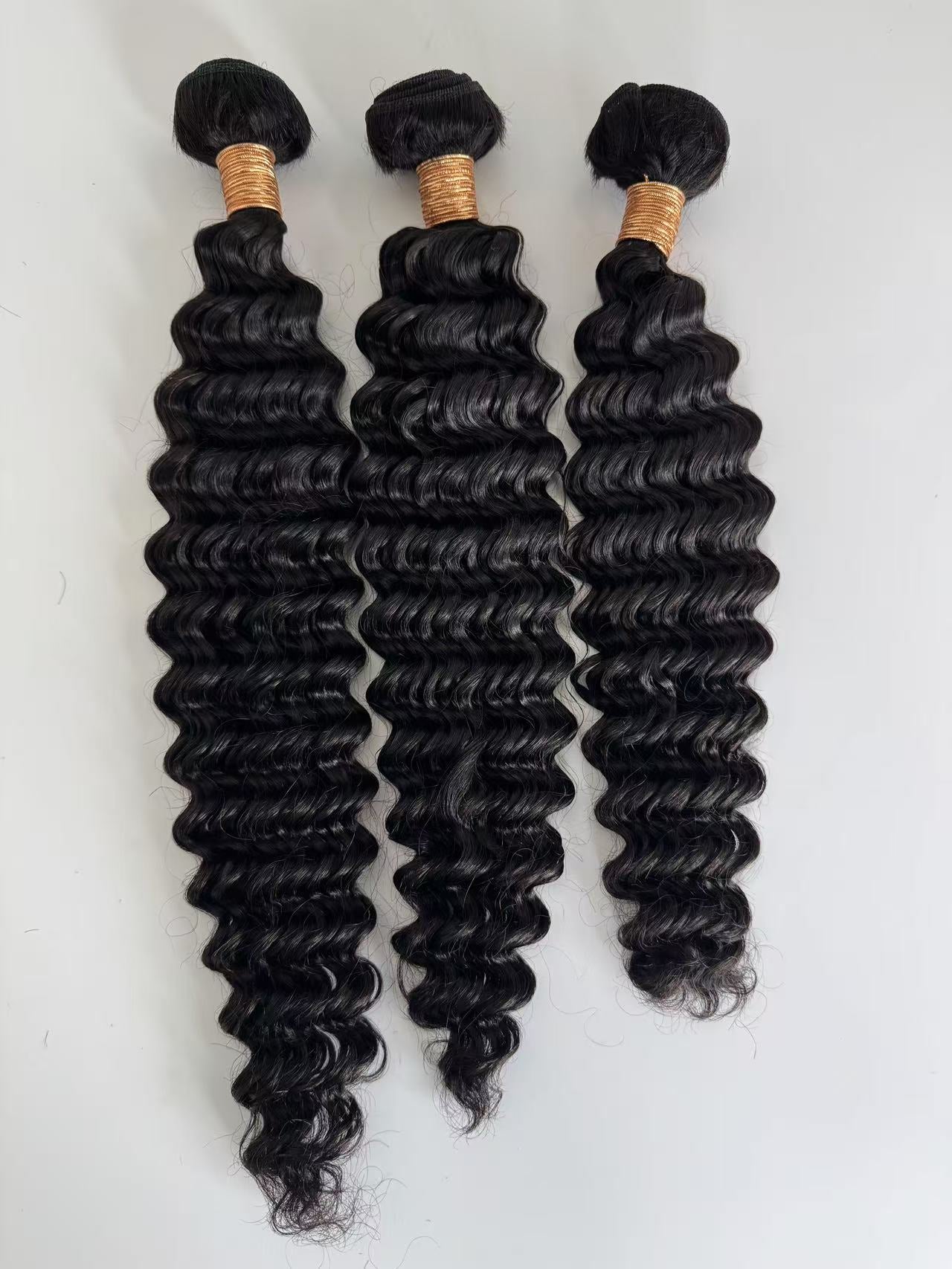 Extensions de cheveux trames noires naturelles n° 1B – 100 % cheveux humains Remy | Paquet de 100 g | 10 à 30 pouces | Réutilisables | Expédié depuis le Canada
