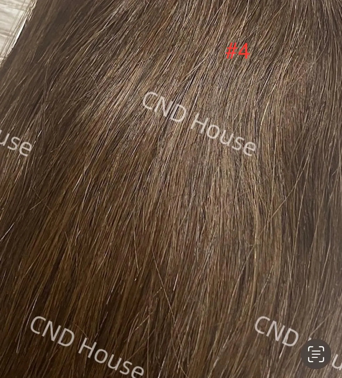 Extensions de cheveux en nano-perles brun foncé n° 4 – 100 % cheveux humains Remy | Paquet de 50 g (50 mèches) | Réutilisables | Expédié depuis le Canada