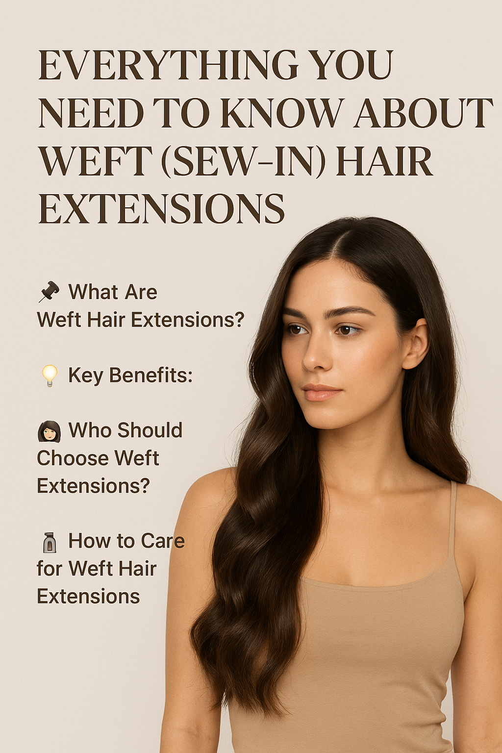 Everything You Need to Know About Weft (Sew-In) Hair Extensions