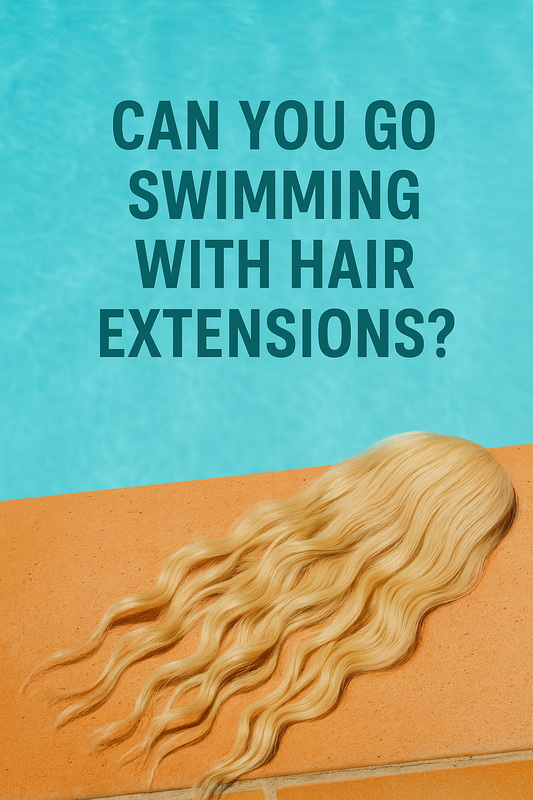 Can You Swim with Hair Extensions? Tips for Pool & Beach Lovers