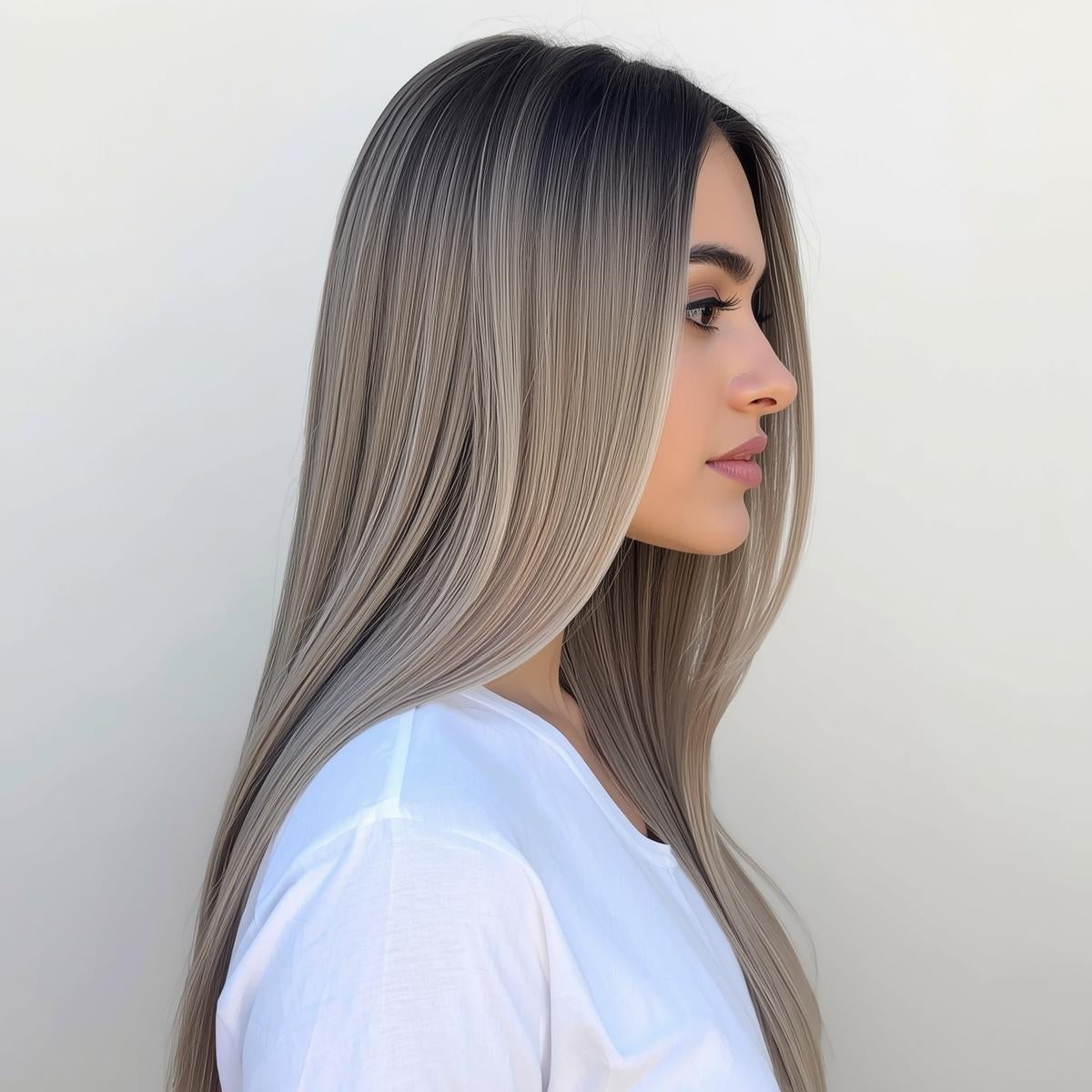 Premium double drawn human hair extensions with enhanced thickness and longevity