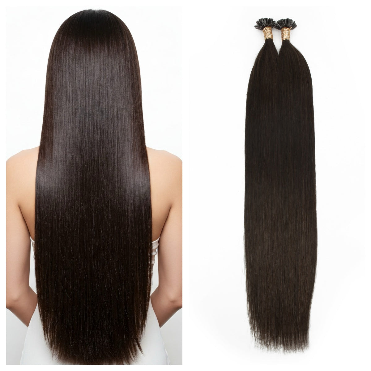 U Tip Fusion Hair Extensions