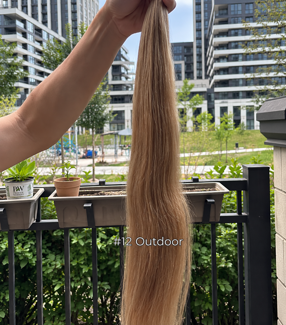 Medium Golden Brown #12 weft hair extensions – 100% Remy human hair