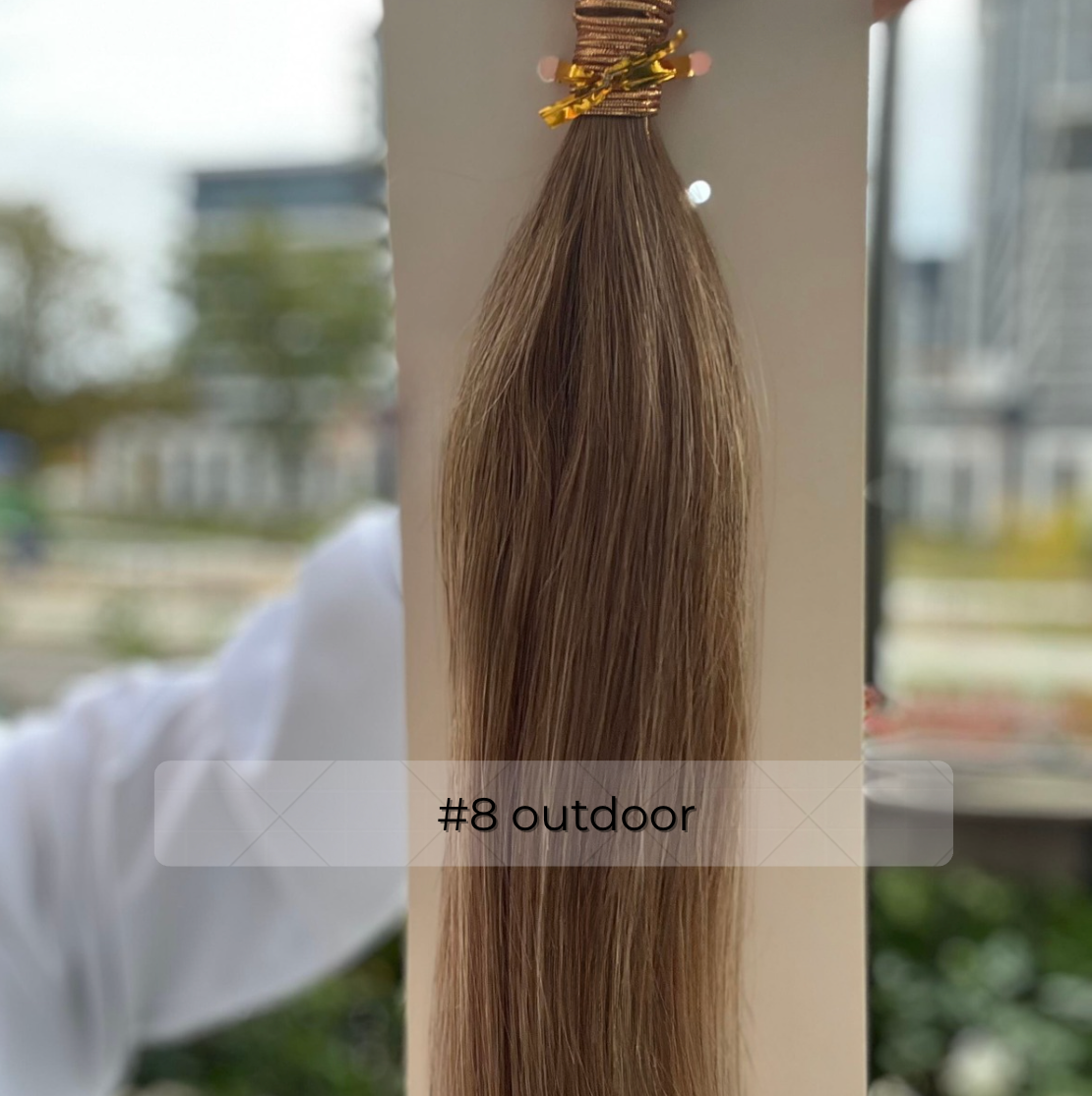 Extensions de cheveux trame blond cendré n° 60 – 100 % cheveux humains Remy | Paquet de 100 g | 25,4 à 76,2 cm | Réutilisables | Expédié depuis le Canada