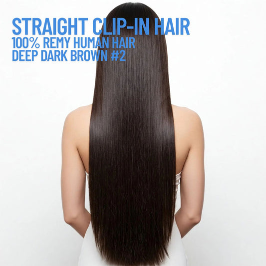 Extensions de cheveux à bandes adhésives noires naturelles n° 1B – 100 % cheveux humains Remy | Paquet de 50 g | 25,4 à 76,2 cm | Réutilisables | Expédié depuis le Canada