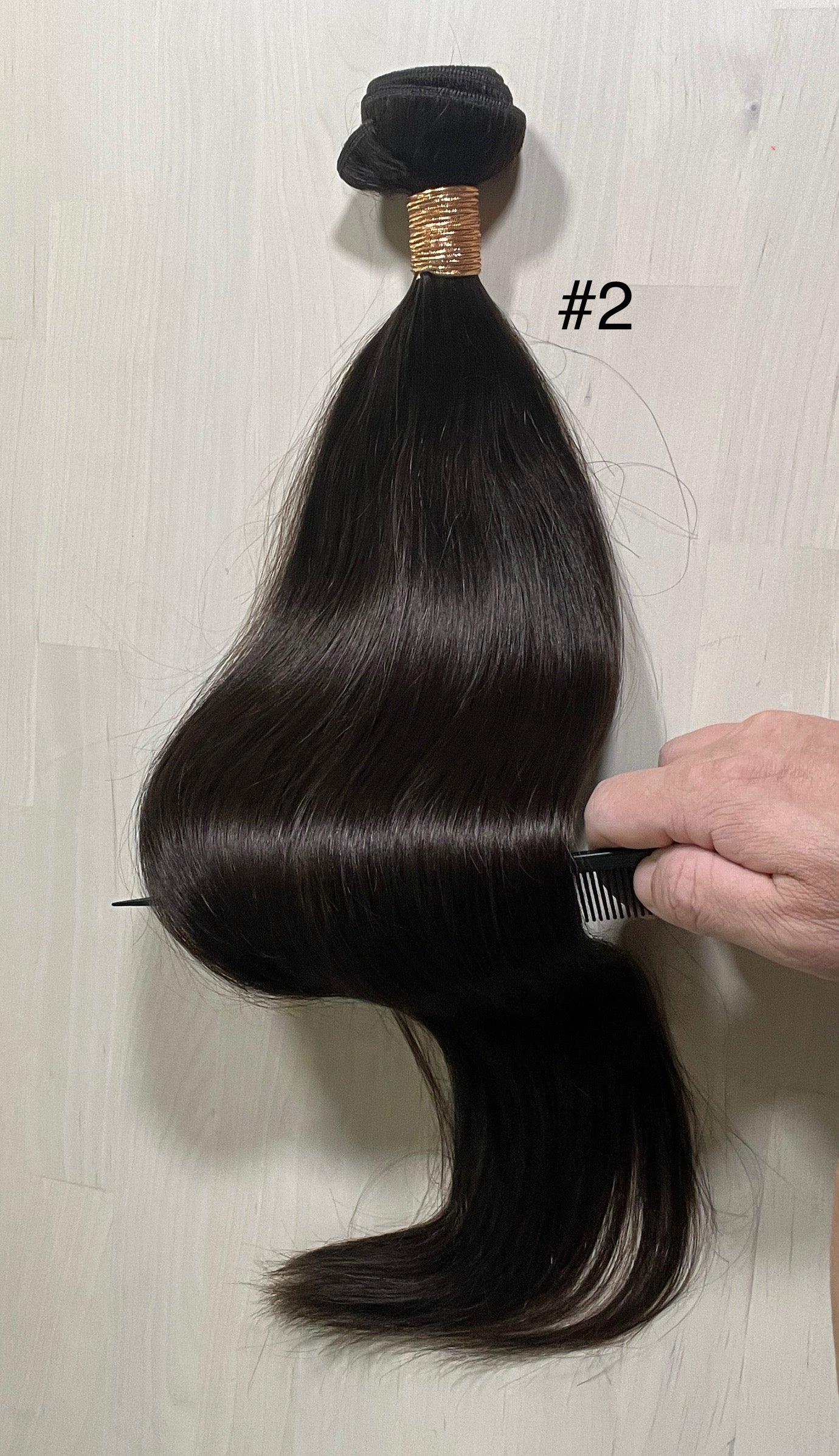 Deep Dark Brown #2 Straight Weft Hair Extensions – 100% Remy Human Hair | 100g Bundle | 10’’–30’’ | Sew-In & DIY | Reusable