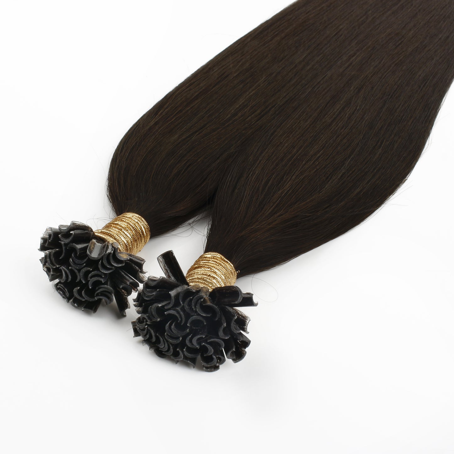 Extensions de cheveux trames noires naturelles n° 1B – 100 % cheveux humains Remy | Paquet de 100 g | 10 à 30 pouces | Réutilisables | Expédié depuis le Canada