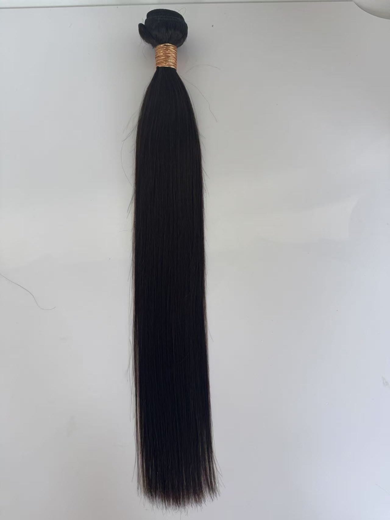 Natural Black #1B Straight Weft Hair Extensions – 100% Remy Human Hair | 100g Pack | 10''–30'' | Reusable | Ships from Canada