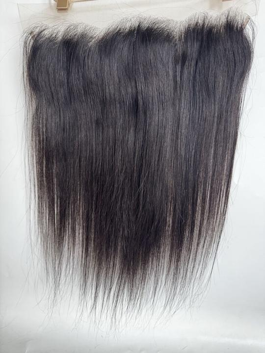 Natural Black #1B Straight HD Lace Frontal – 13x4 & 13x6 Ultra Thin HD Lace | 100% Remy Human Hair | 12''–22'' | Invisible Hairline | Ships from Canada